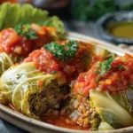 Classic Stuffed Cabbage Rolls: A Comforting Dish finished dish