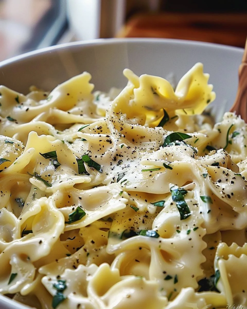 Creamy Boursin Cheese Pasta Recipe You’ll Love finished dish