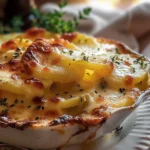 Creamy Buttermilk Ranch Potatoes au Gratin Recipe finished dish