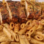 Creamy Cajun Chicken Pasta: A Flavorful Delight finished dish
