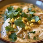Creamy & Delicious White Chicken Chili Recipe finished dish