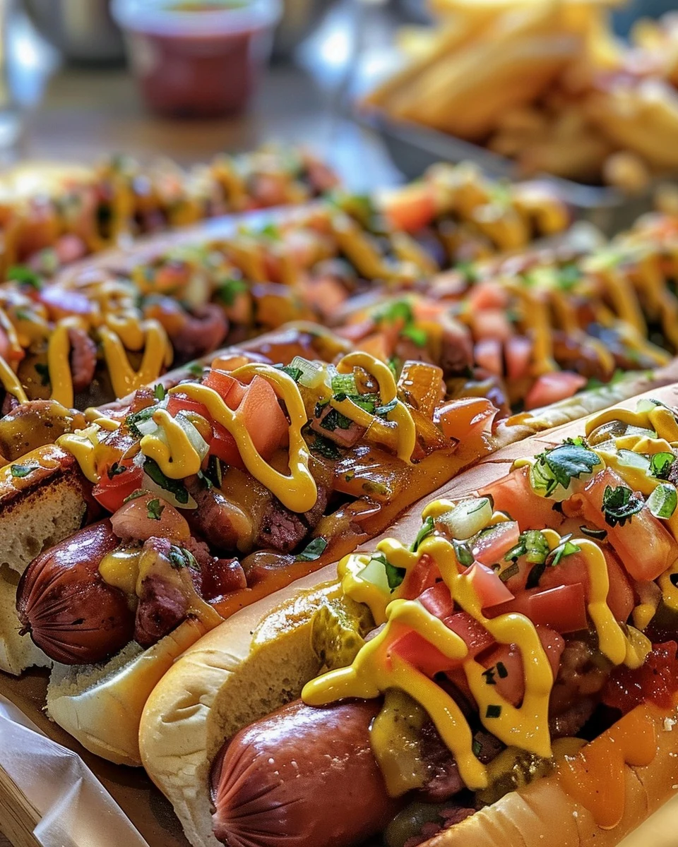 Create the Perfect Summer Hot Dog Bar for Your Guests finished dish