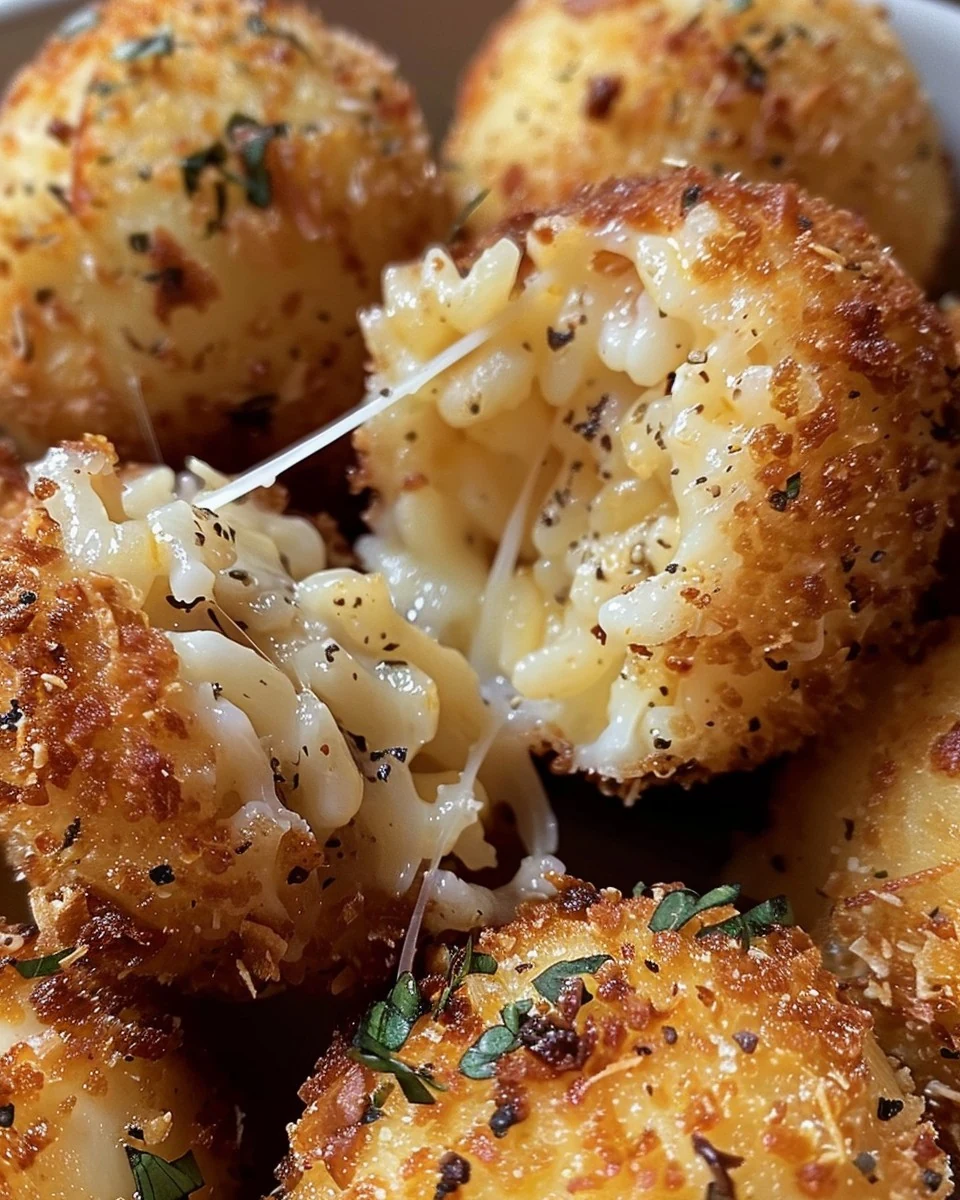 Crispy Air-Fryer Arancini Recipe You’ll Love finished dish