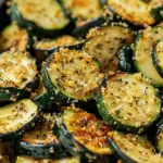 Crispy Air Fryer Zucchini Recipe in 20 Minutes finished dish