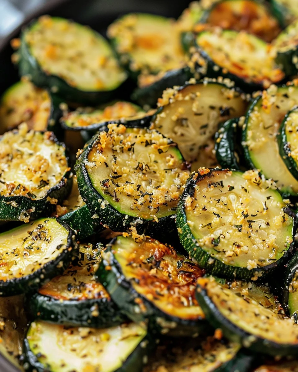 Crispy Air Fryer Zucchini Recipe in 20 Minutes finished dish