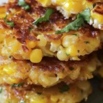 Crispy and Delicious Corn Fritters Recipe finished dish