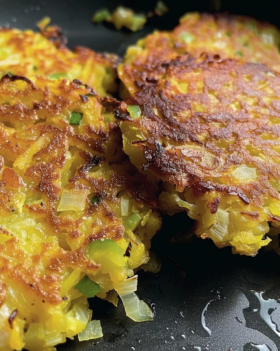 Crispy and Delicious Squash Patties Recipe finished dish