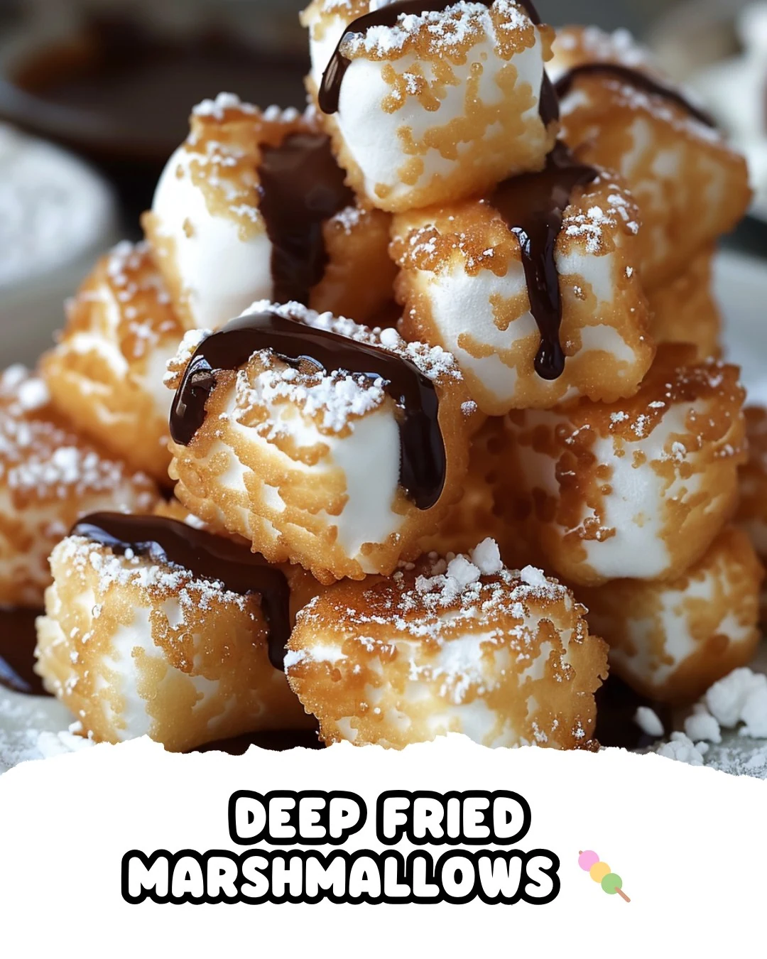 Crispy and Sweet Deep Fried Marshmallows Recipe