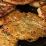 Crispy Onion Patties Recipe for Snack Lovers finished dish