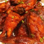 Crispy Oven-Baked Chicken Wings Recipe finished dish