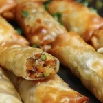 Crispy Vegetable Spring Rolls Recipe Made Easy finished dish