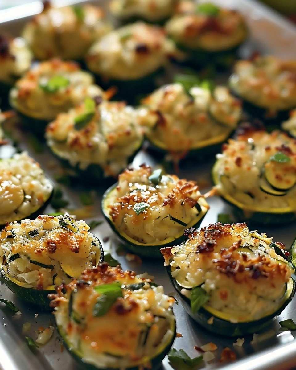 Crispy ZUCCHINI GARLIC BITES Recipe You’ll Love finished dish