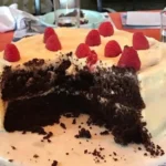 Decadent Baileys Irish Cream Chocolate Cake Recipe finished dish