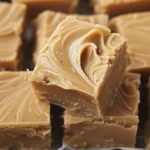 Decadent Creamy Peanut Butter Fudge Recipe finished dish