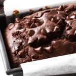 Decadent Hot Fudge Brownie Bread Recipe finished dish