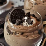 Decadent Oreo Chocolate Mousse Recipe finished dish