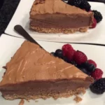 Decadent Peanut Butter Chocolate Cake Roll Recipe finished dish