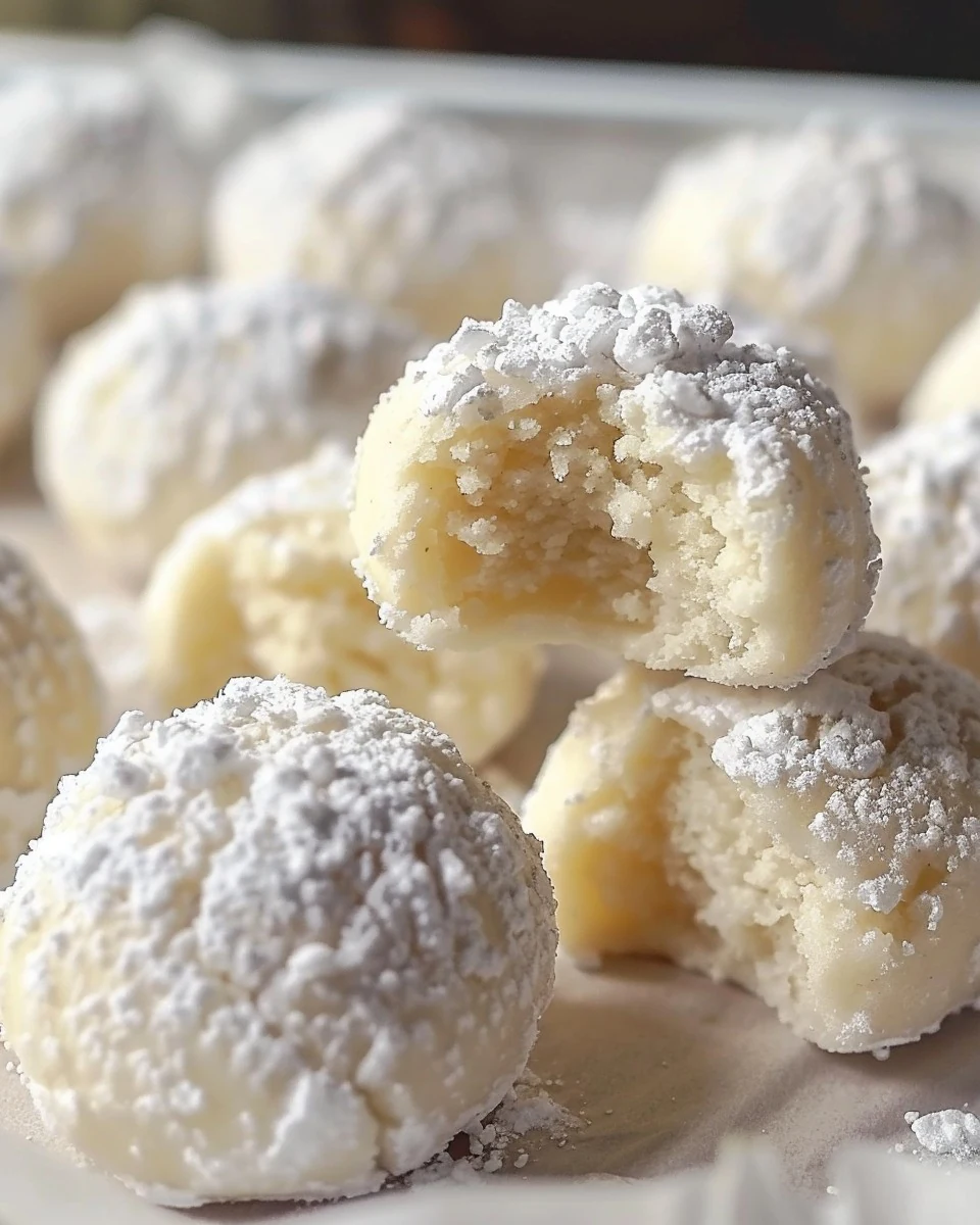 Decadent Sweetened Condensed Milk Snowball Cookies Recipe