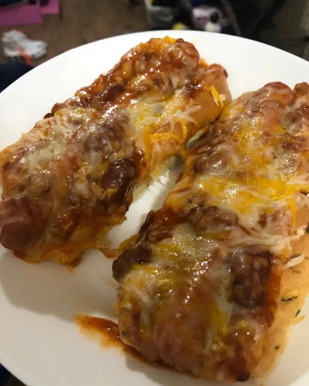 Delicious Air Fryer Grilled Cheese Hot Dogs Recipe finished dish