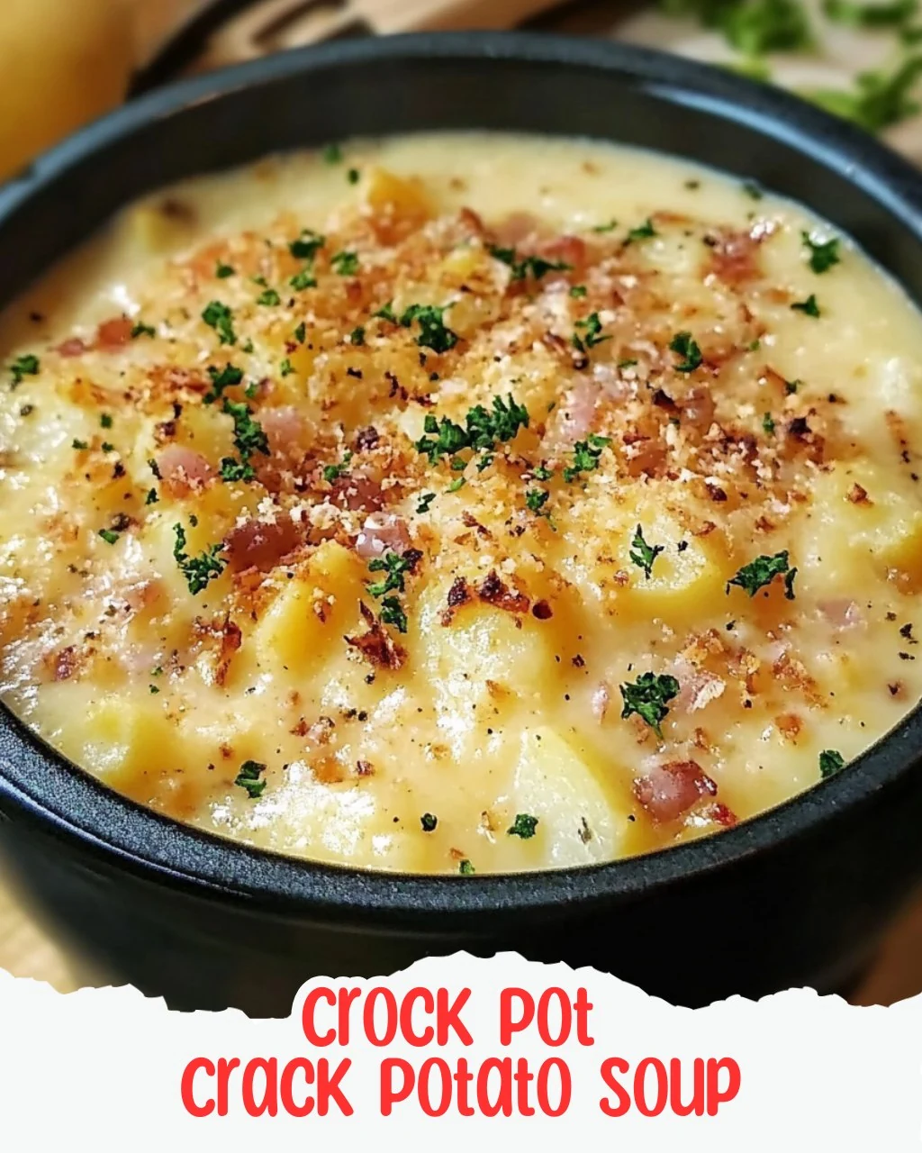 Crock Pot Crack Potato Soup