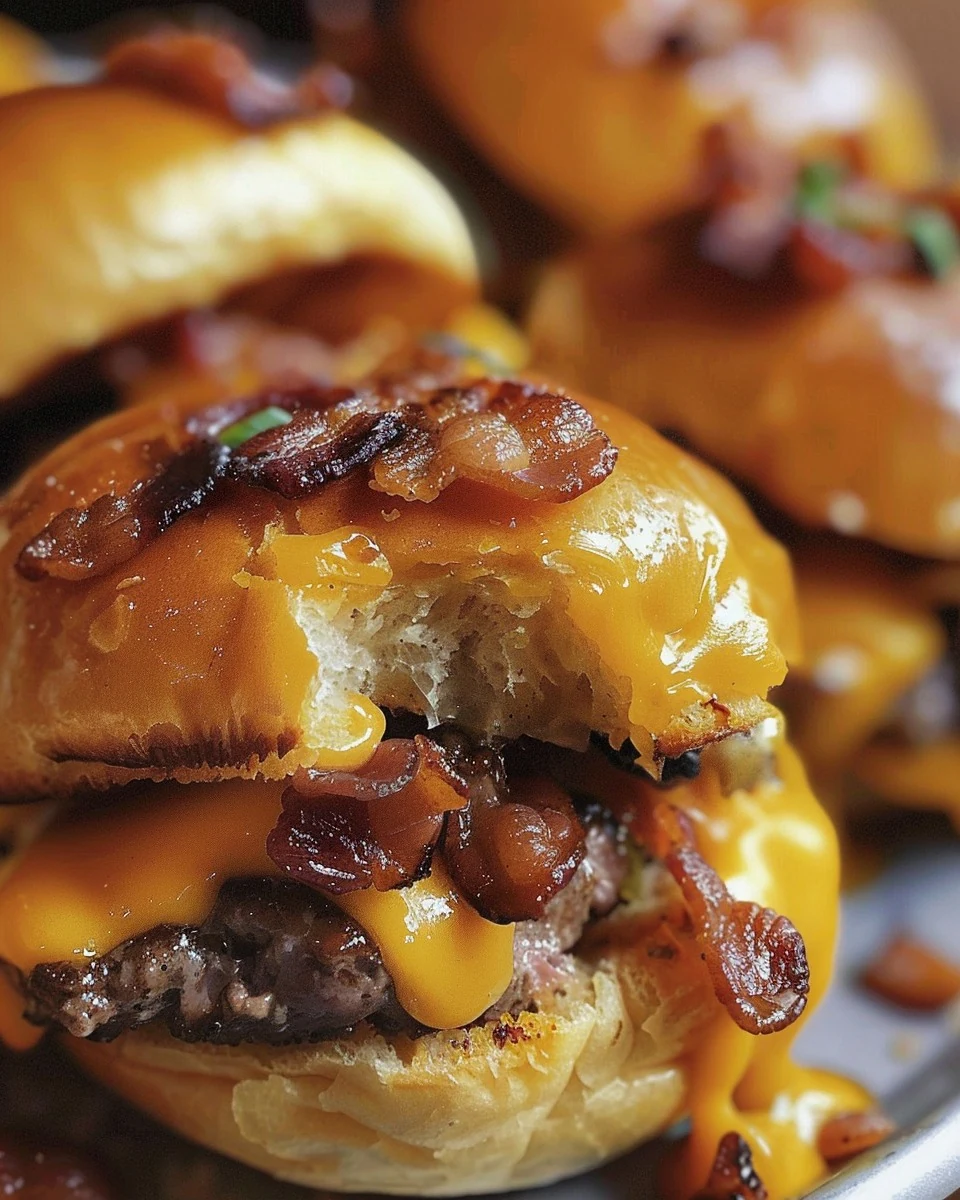 Delicious Bacon Cheeseburger Bombs Recipe You’ll Love finished dish