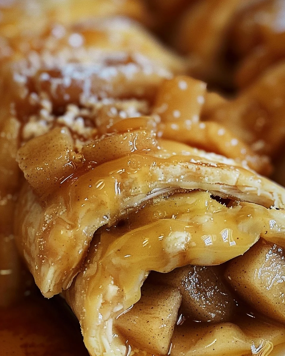 Delicious Baked Apple Pie Roll Ups Recipe finished dish