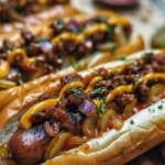Delicious Baked Burger Dogs Recipe for Family Fun finished dish