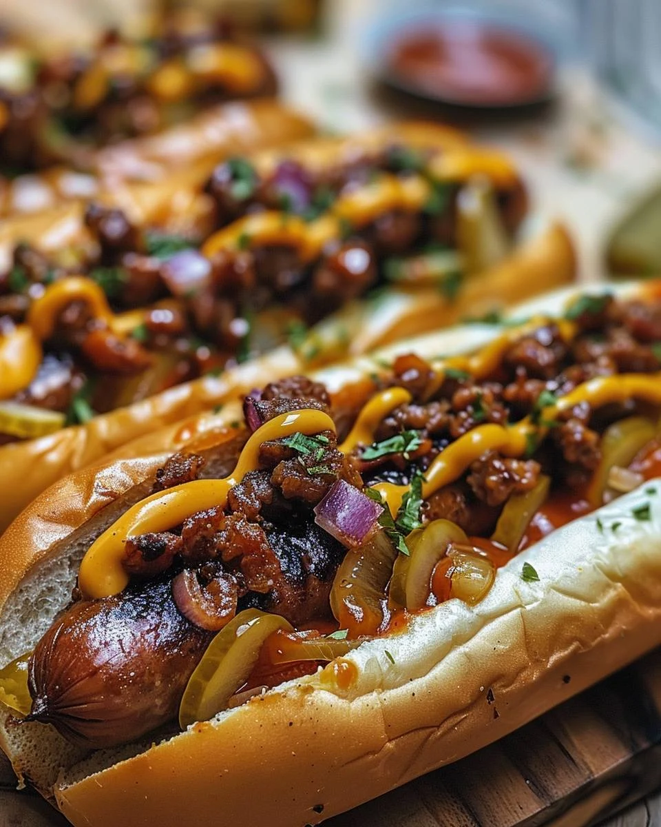 Delicious Baked Burger Dogs Recipe for Family Fun finished dish