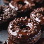 Delicious Baked Chocolate Donuts You Must Try finished dish