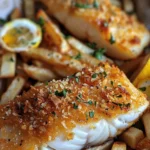 Delicious Baked Fish and Chips Recipe You’ll Love finished dish