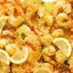 Delicious Baked Stuffed Shrimp Casserole Recipe finished dish