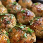 Delicious Baked Tuna Meatballs Recipe for Easy Meals finished dish