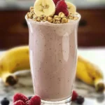 Delicious Banana Berry Smoothie Recipe for a Healthy Boost finished dish