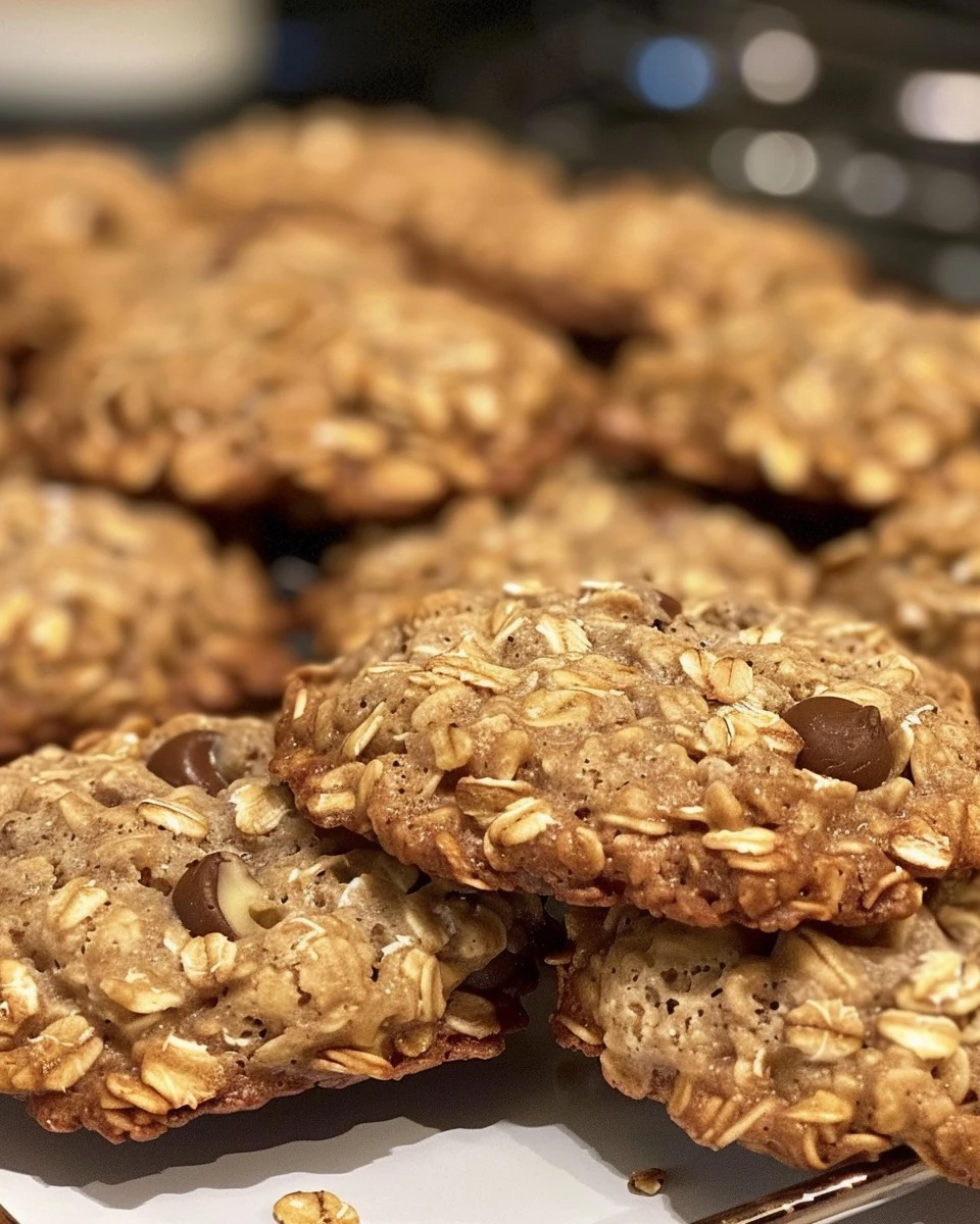 Delicious Banana Oatmeal Cookies Recipe finished dish