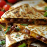 Delicious Bean and Cheese Quesadilla Recipe finished dish