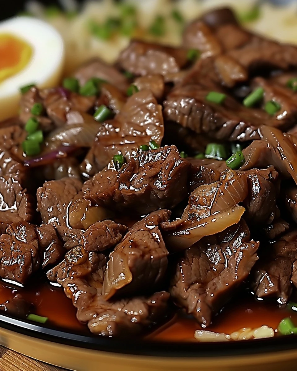 Delicious Beef Tapa Recipe for a Hearty Meal finished dish