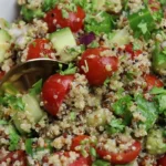 Delicious Best Quinoa Salad Recipe Ever Recipe finished dish