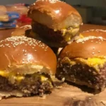 Delicious Big Mac Cheeseburger Sliders Recipe finished dish
