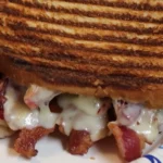 Delicious Blackberry Bacon Grilled Cheese Recipe finished dish