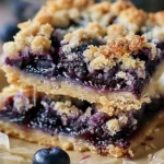 Delicious Blueberry Crumb Bars Recipe You’ll Love finished dish