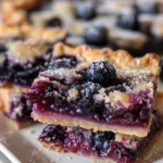 Delicious Blueberry Pie Bars Recipe for Summer Treats finished dish
