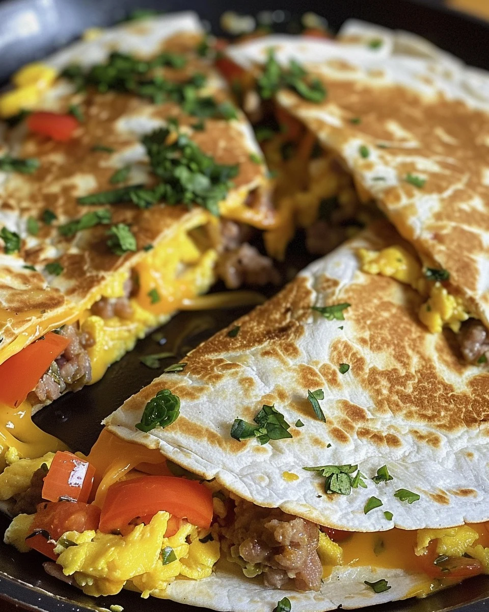 Breakfast Quesadillas