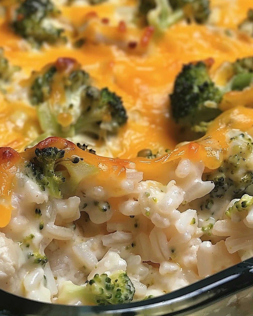 Delicious Broccoli Rice Cheese and Chicken Casserole Recipe