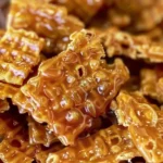 Delicious Caramel Crispix Recipe for Sweet Cravings finished dish