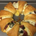 Delicious Cheese Stuffed Crescent Rolls In Air Fryer Recipe finished dish