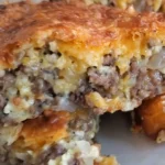 Delicious Cheeseburger Pie Recipe for Family Dinners finished dish