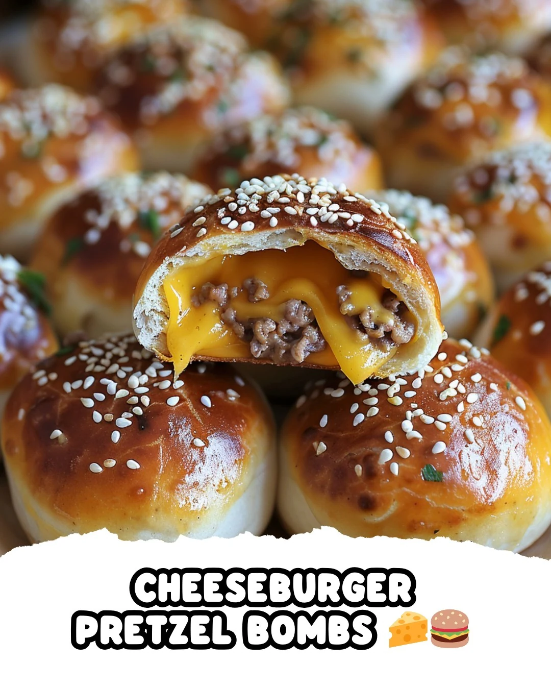 Delicious Cheeseburger Pretzel Bombs Recipe