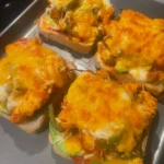 Delicious Cheesy Chicken Fajita Casserole Recipe finished dish