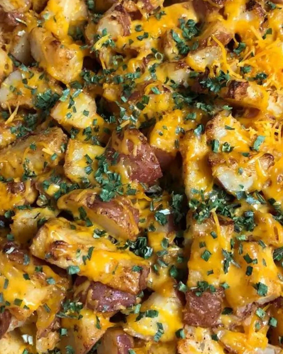 Delicious Cheesy Garlic Ranch Potatoes Recipe finished dish