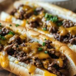 Delicious Cheesy Hot Beef Sandwich Recipe to Try finished dish